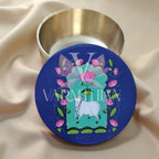 Brass Kumkum Boxes with Pichwai Designs