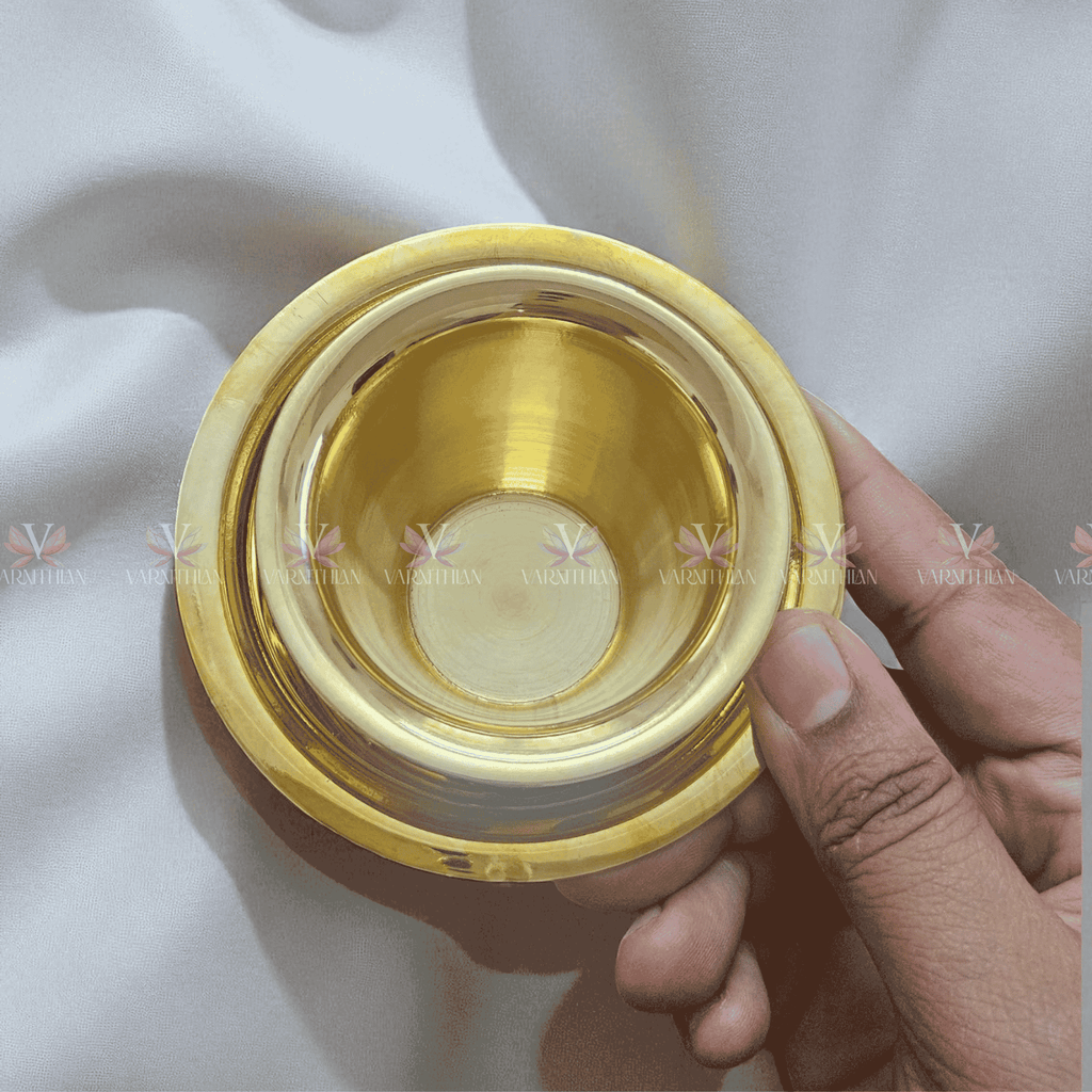 Brass Coffee Dabarra set