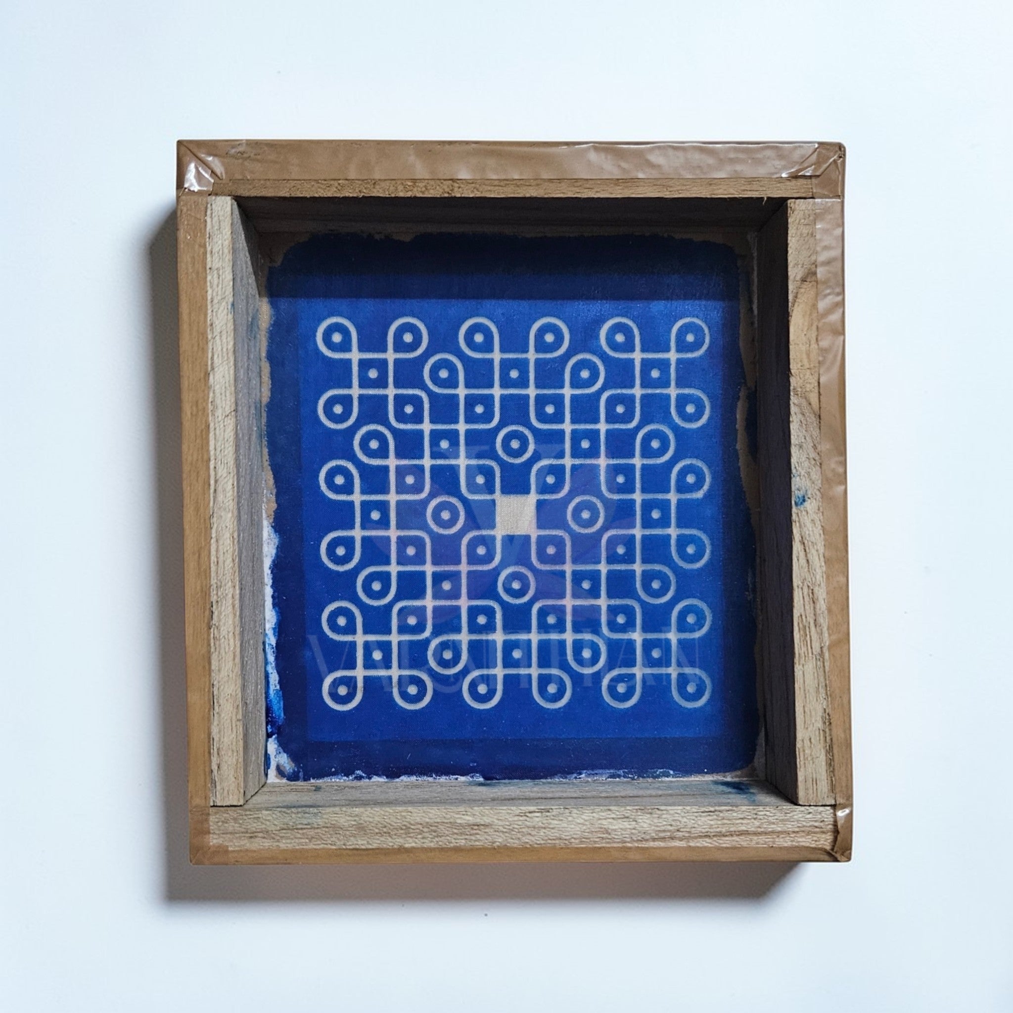 Pulli kolam 5X5 Stencils D3