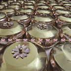 Elegant Copper Painted Metal Boxes