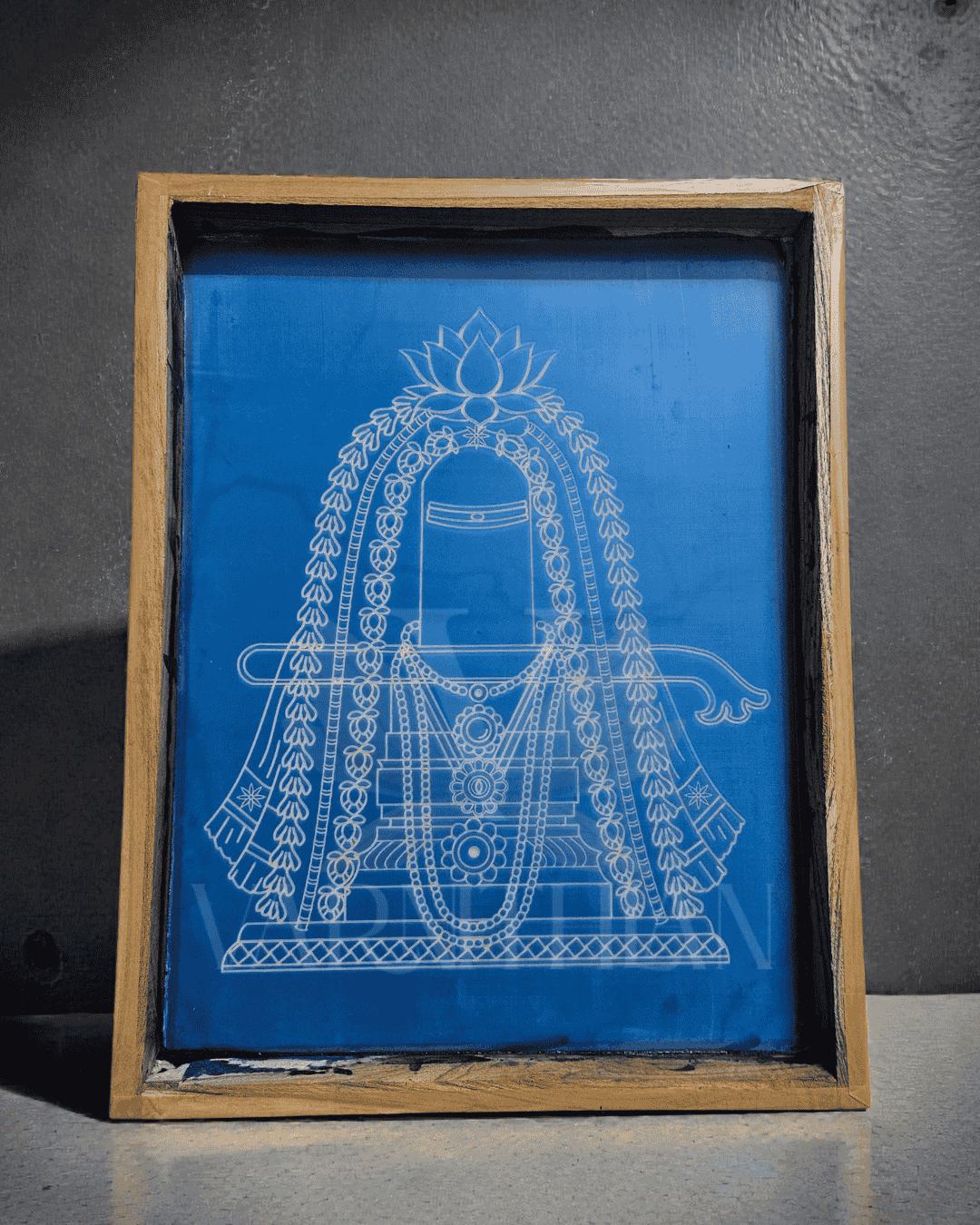 Lingam 14x11" Kolam Stencils