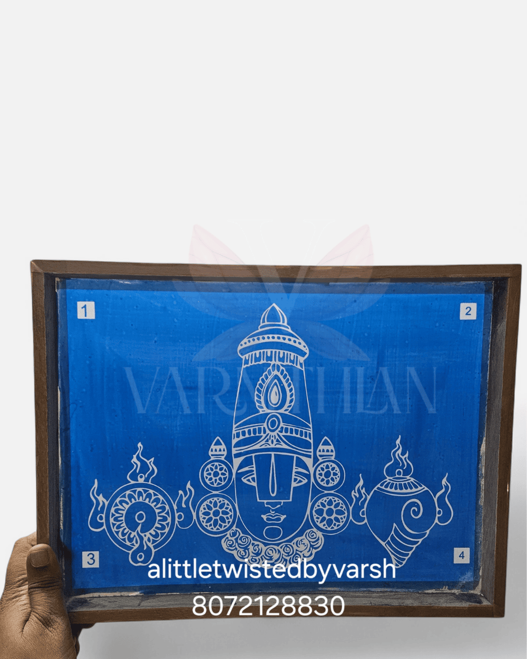 Perumal 14x11" Kolam Stencils