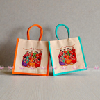 Canvas baby shower bag