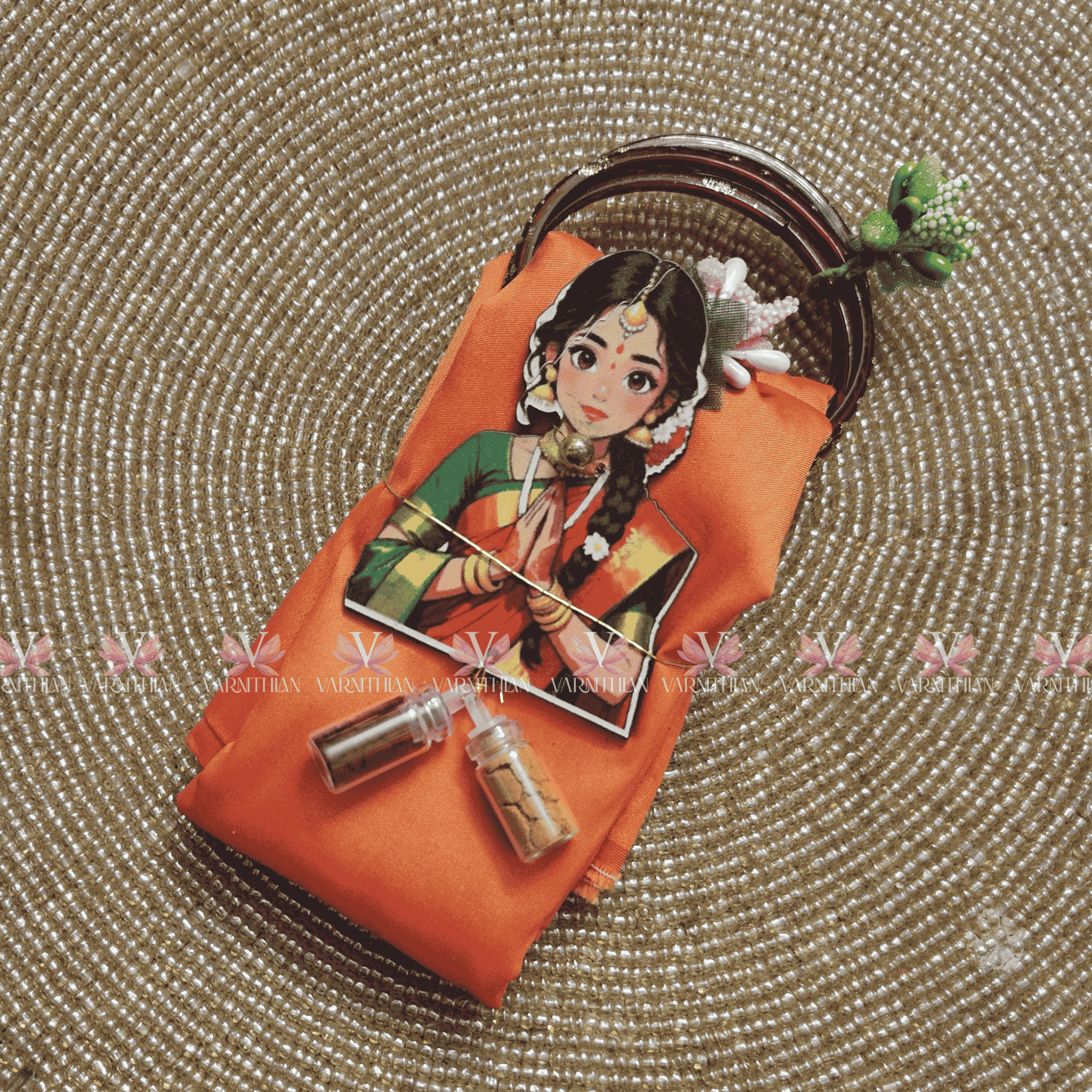 Korai Brocade potli and Thamboolam