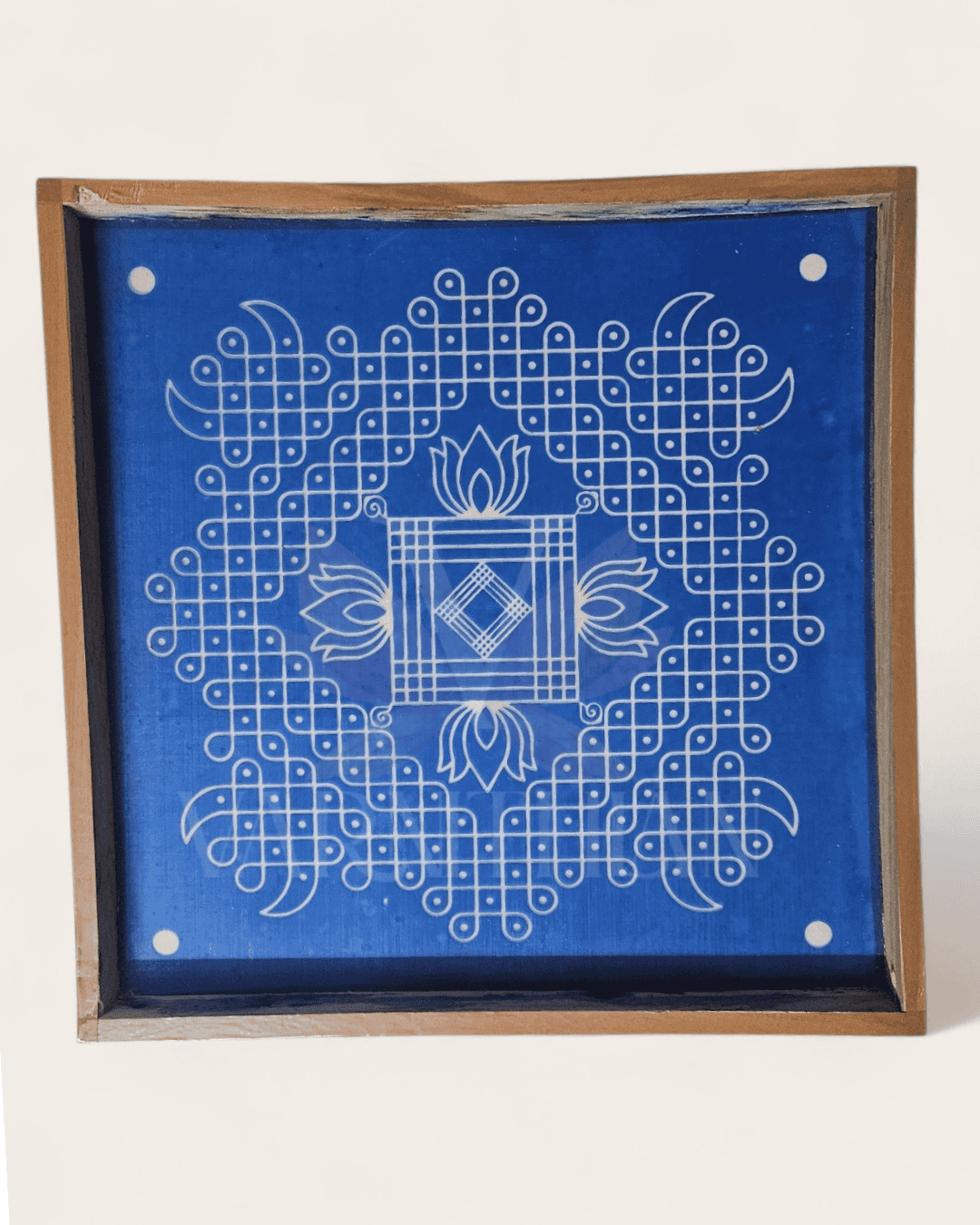 Thamarai Pulli 12x12" Kolam Stencils