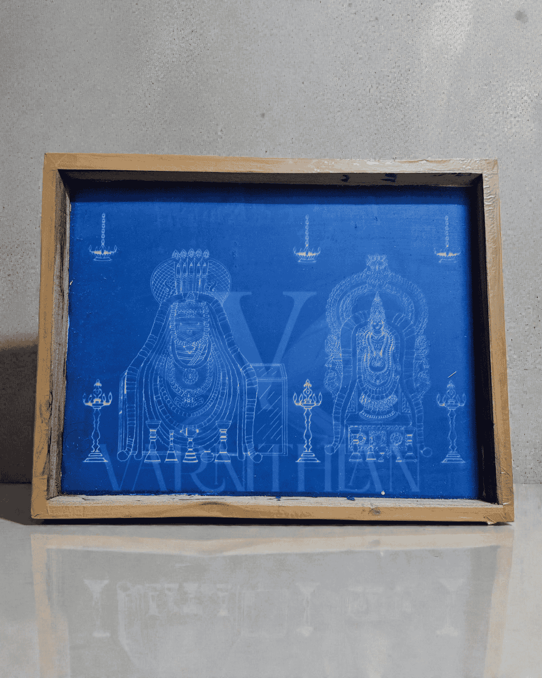 Annamalai Unnamalai amman 14x11" Kolam Stencils