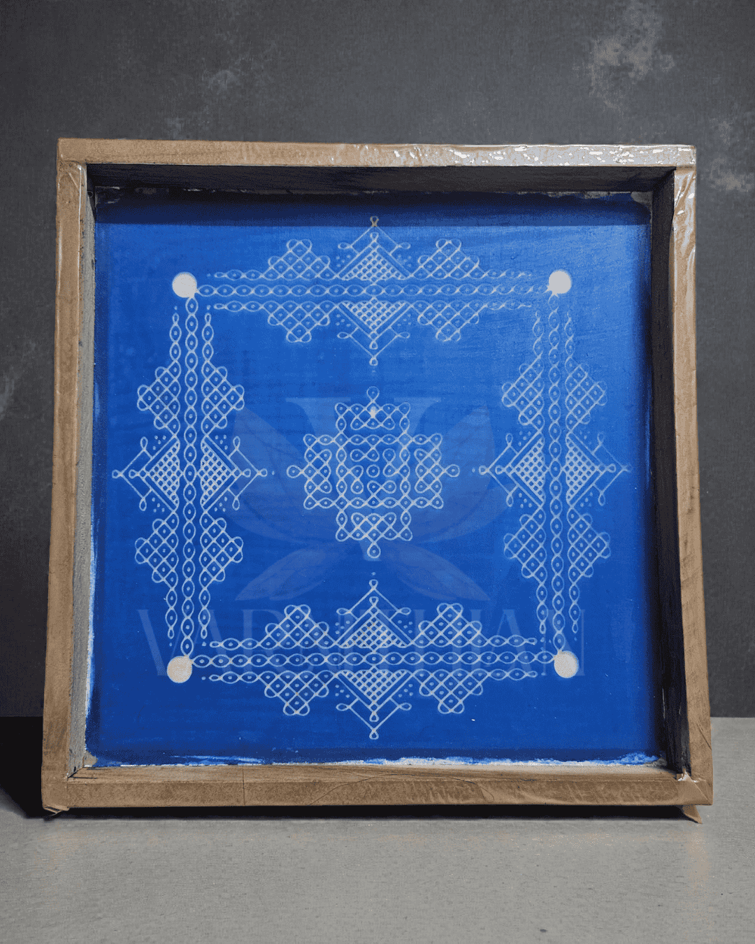 Pulli 9x9 Kolam Stencils